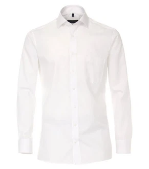 CASAMODA Langarmhemd Comfort Fit NOS Weiß/Creme