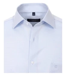 CASAMODA Langarmhemd Comfort Fit NOS Hellblau/Blau