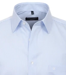CASAMODA Businesshemd gestreift Hellblau/Blau