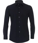 VENTI Businesshemd MODERN FIT Dunkelblau/Schwarz/Hellblau