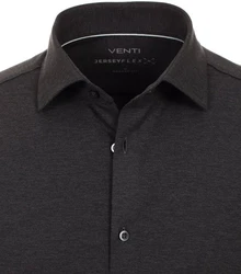 VENTI Businesshemd MODERN FIT Grau/Dunkelgrau/Schwarz