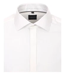 VENTI Businesshemd uni Weiß/Creme