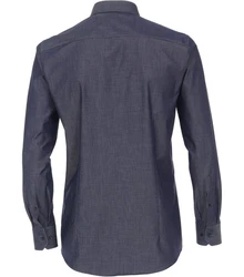 VENTI Businesshemd Hyperflex uni Dunkelblau/Hellblau