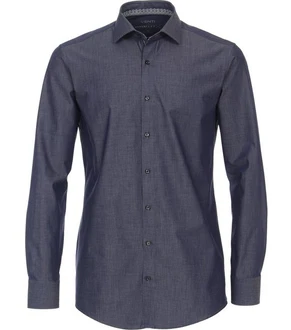 VENTI Businesshemd Hyperflex uni Dunkelblau/Hellblau VENTI Businesshemd Hyperflex uni Dunkelblau/Hellblau