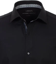 VENTI Businesshemd Hyperflex uni Schwarz