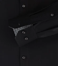 VENTI Businesshemd Hyperflex uni Schwarz