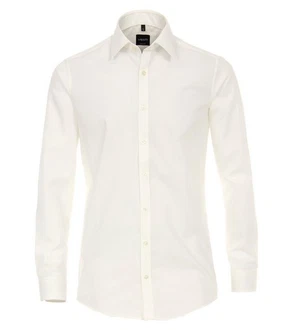 VENTI Businesshemd extra langer Arm Weiß/Creme/Khaki/Beige