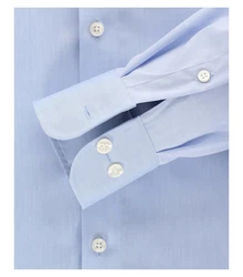 CASAMODA Businesshemd Modern Fit Kentkragen Hellblau/Blau/Dunkelblau
