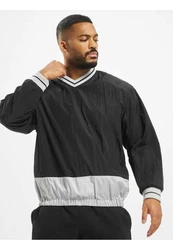 DEF Kapuzenpullover Huddle Crewneck Schwarz/Dunkelgrau/Grau/Hellgrau