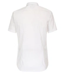 VENTI Businesshemd Kurzarm uni Weiß/Creme