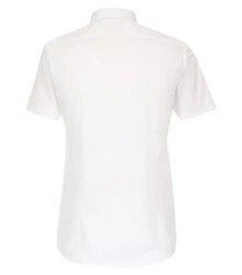 VENTI Businesshemd Kurzarm uni Weiß/Creme