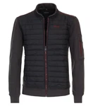 CASAMODA Sweatjacke Rot/Schwarz/Dunkelrot