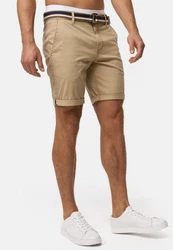 Indicode Chinoshorts Style INCunning Beige/Khaki/Braun
