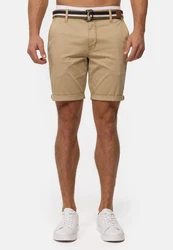 Indicode Chinoshorts Style INCunning Beige/Khaki/Braun
