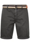 Indicode Chinoshorts Style INCunning Dunkelgrau/Khaki/Grau