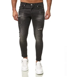 Skinny-fit-Jeans Herren Skinny Fit Jeans in lssigen Farben
