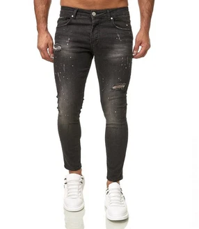Black Island Skinny-fit-Jeans Herren