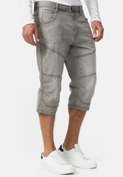 Indicode Cargoshorts Fortune Hellgrau/Dunkelgrau/Grau/Braun