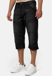 Indicode Cargoshorts Fortune Schwarz/Dunkelgrau