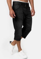 Indicode Cargoshorts Fortune Schwarz/Dunkelgrau