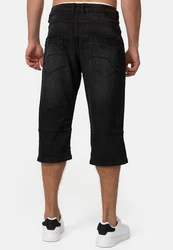 Indicode Cargoshorts Fortune Schwarz/Dunkelgrau