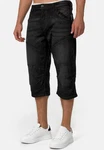 Indicode Cargoshorts Fortune Schwarz/Dunkelgrau
