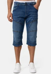 Indicode Cargoshorts Fortune Lila/Blau/Hellblau/Dunkelblau