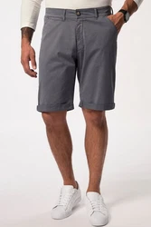 JP1880 Bermudas Bermuda Bauchfit Chino Regular Fit Hellgrau/Dunkelgrau/Grau