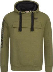 Lonsdale Kapuzenpullover Rushen Dunkelgrün