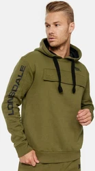 Lonsdale Kapuzenpullover Rushen Dunkelgrün