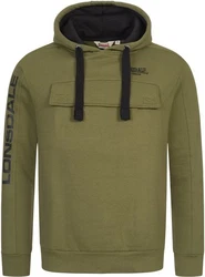 Lonsdale Kapuzenpullover Rushen Dunkelgrün