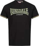 Lonsdale T-Shirt Townhead Dunkelgrün/Grün/Braun/Schwarz
