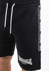 Lonsdale Shorts SCARVELL Schwarz/Beige/Braun/Rot