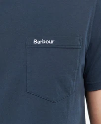 Barbour T-Shirt LANGDON Tailored Fit Dunkelblau/Blau/Hellblau