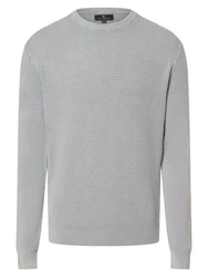 Nils Sundstrm Strickpullover Grau/Hellgrau