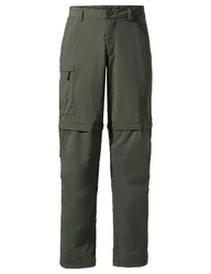 VAUDE Funktionshose Men's Farley ZO Pants V Khaki/Dunkelgrün/Grün
