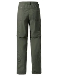 VAUDE Funktionshose Men's Farley ZO Pants V Khaki/Dunkelgrün/Grün
