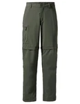 VAUDE Funktionshose Men's Farley ZO Pants V Khaki/Dunkelgrün/Grün