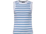 LIVING CRAFTS Tanktop 'RITA' Hellblau/Blau/Weiß