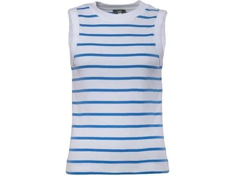 LIVING CRAFTS Tanktop 'RITA' Hellblau/Blau/Weiß LIVING CRAFTS Tanktop 'RITA' Hellblau/Blau/Weiß