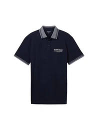 Poloshirt Poloshirt mit Logo Print