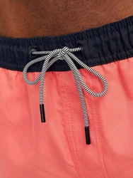 Jack & Jones Badeshorts JPSTFiji Rosa/Orange