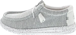 Hey Dude Wally Sox Slipper Schnürschuh Grau/Silber/Hellgrau