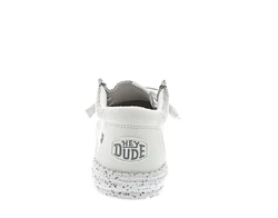Hey Dude Wally Sox Slipper Schnürschuh Grau/Silber/Hellgrau