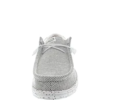 Hey Dude Wally Sox Slipper Schnürschuh Grau/Silber/Hellgrau