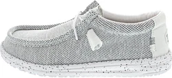 Hey Dude Wally Sox Slipper Schnürschuh Grau/Silber/Hellgrau