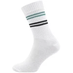 Ewers Socken GOTS Ringel Weiß/Dunkelgrün/Grün/Grau