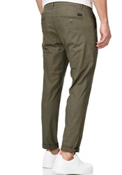 Indicode Chinos INFjern Khaki/Dunkelgrün