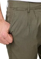 Indicode Chinos INFjern Khaki/Dunkelgrün