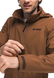 Maier Sports Funktionsjacke Metor Braun/Rot